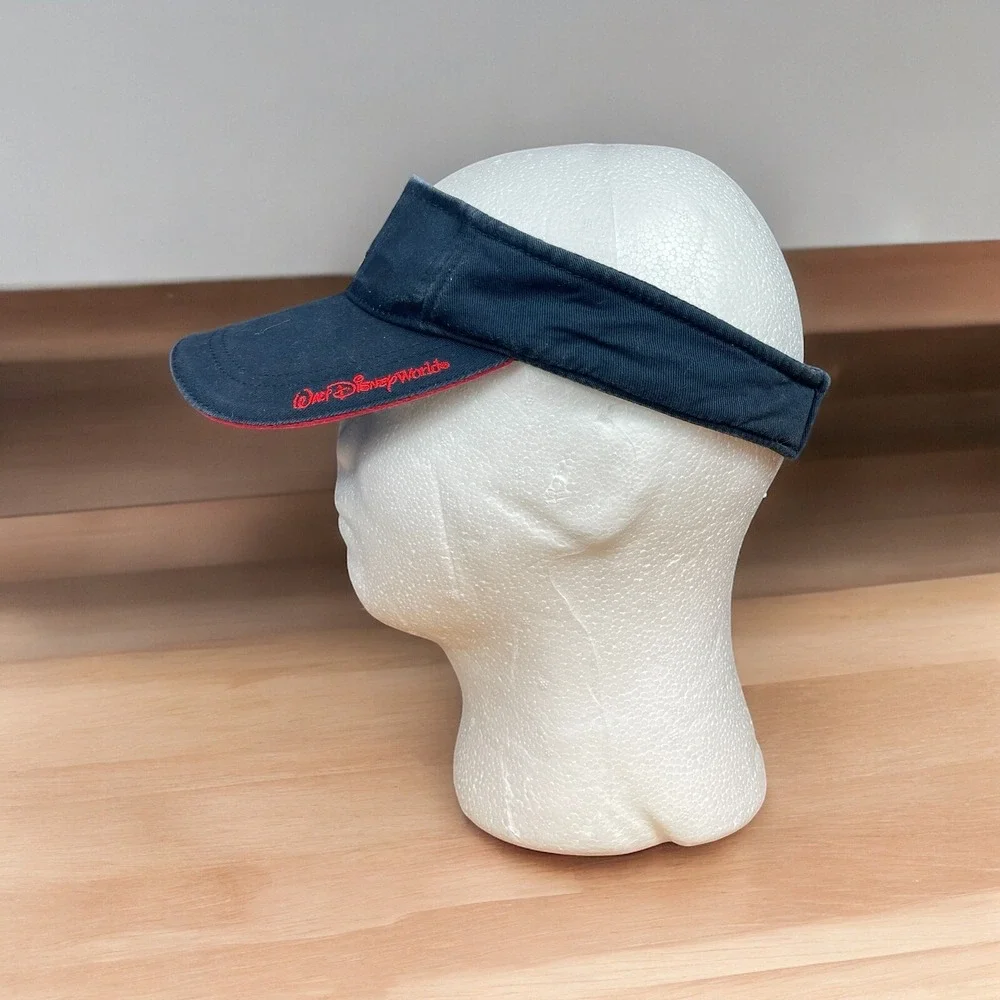 Walt Disney World Blue Mickey Mouse Youth Visor Embroidered Vintage‎